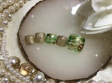 ウィズ フェリーク/定額フットネイル　￥8250