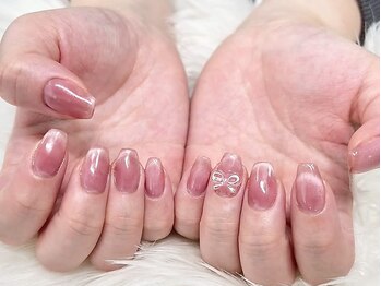 ヴィゼ(Vize)の写真/技術で差が出るシンプル系も納得の仕上り♪パラジェル＆フィルインでモチもケアも!駐車場&キッズスペース◎