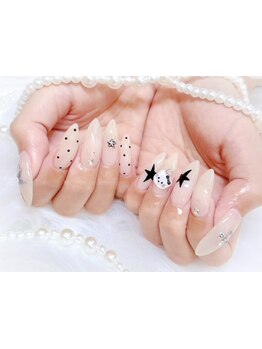 手描きアートが得意なサロン