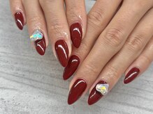 ネイルサロン ドゥ(Nail Salon Doux)/【ラテリア】大人ボルドー