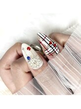 ミニョン(Minyon)/バーバリーチェックネイル☆