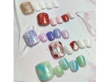 ネイルサロン シュシュ(nailsalon chouchou)の雰囲気（フットネイルデザイン）