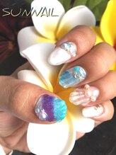 サンネイル(SUN NAIL)/★マーメイドネイル★