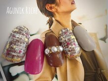 アグニークリッシェ(Agunik Riche)/【ツイードネイル】