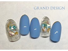 グランドデザイン 大垣店(GRAND DESIGN)/キラキラシェルネイル