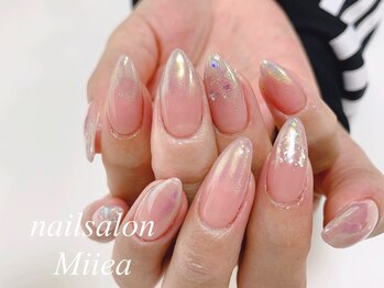 ミーア ネイル(Miiea nail)/キラキラグラデーションネイル★