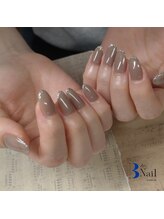 ビートゥーネイル 梅田(B to Nail)/ラメフレンチ