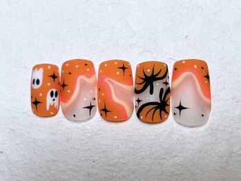 ネイルビート(NAIL BEAT)/蛍光色ハロウィン
