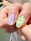 10本art nail