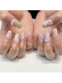 キラキラ貝殻アート☆