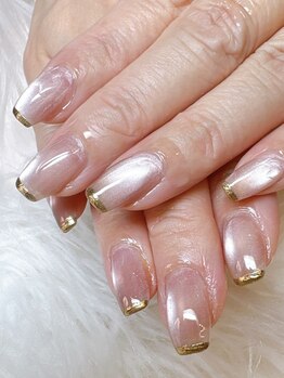 アブリール(Abrir)の写真/【朝9時OPEN☆】シンプル~トレンド・持込みOK!歴18年ネイリストが貴女の要望を叶えます！フィルイン対応◎