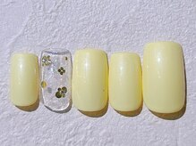 ネイルビート(NAIL BEAT)/ホログラム　フラワーネイル