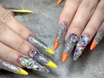 リノネイル(Lino Nail)/スカルプ10本アートデザイン