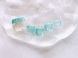 ぷっくりネイル¥8000