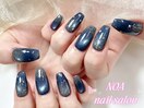 持ち込みデザイン 夏ネイル