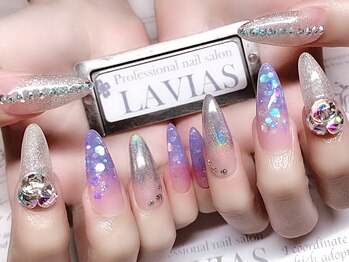 プロフェッショナル ネイルサロン ラヴィアス(LAVIAS)/【スカルプ】お好きなアート6本