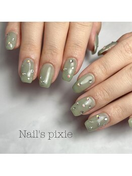 アンドエミニー エン ラボーテ(& EMINY 艶 la beaute)/ワンカラーネイル