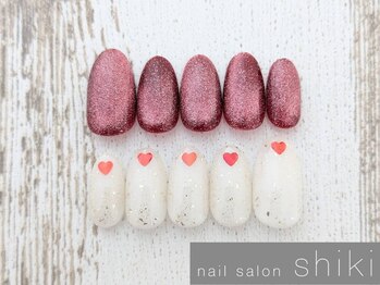 ハートネイル ¥6800