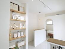 清潔感とぬくもりを大切にした、やさしい空間です