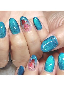 アマーニャ(ama-nya)/金魚ネイル
