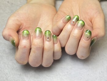 バーガンディ 鶴田(BURGUNDY)/マグネットグラデーション