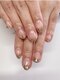 サロンドリスブラン(Salon du lys blanc)の写真/【どの世代にも人気◎】指先を見るたびに嬉しくなる♪究極の魅せるシンプル系ネイル☆上品がお好きな方に◎