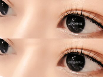 ナイスアイラッシュ 大阪梅田店(NICE EYELASH)の写真/当店自慢の”巻上げ術”でダメージ最小限の超持続まつ毛パーマ！！【梅田】