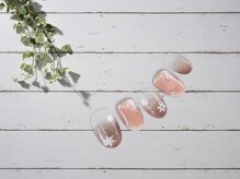 ファストネイル 恵比寿駅前店(FAST NAIL)/ガラスフレンチ　上品【11396】