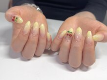 ネスネイル 池袋(Nes.nail)/バターイエローネイル