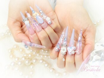 ベスティオーラ 長堀橋店の写真/《モチも質も欲張りたいあなたに》3Dアートや盛り放題可能*どんなジャンルも。スカルプ推しの為のサロン♪