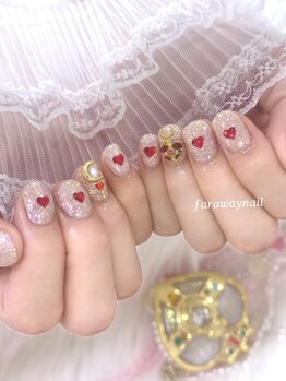 ファラウェイネイル(Faraway nail)/【お得】セーラームーンネイル☆