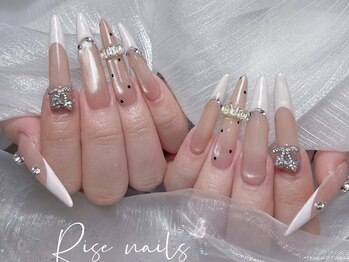 ライズ(RISE)の写真/パーツの種類が豊富なつけ放題と丁寧な長さだしで、理想の指先をデザイン★【長さだし/つけ放題/持ち込み】
