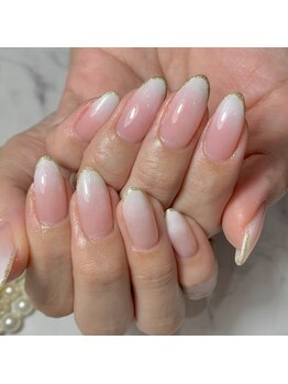 ナナズネイル 西小倉店(NANA's Nail)/ホワイトグラデーション byNANA