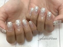 ネイルグラマラス 西新井店/《パラジェル》上品ラメグラ