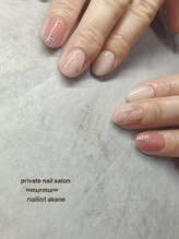 プライベート ネイルサロン マーマ(murmur)/大理石デザイン