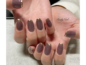 ルディーネイル(Rudy Nail)/ミラーフレンチ