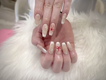 ルビーネイル 太閤通駅店(RUBY NAIL)/10本スカルプフリーデザイン