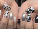 ヒョウ柄ネイル