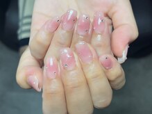 ブランシュネイル(BlancheNail)/チークって可愛いもんねっ！！！