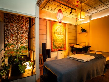 こりほぐし 図書館前/夏の模様替えが完成しました