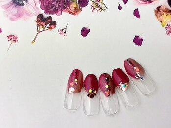 ネイルサロン&スクール ジーナ(GINA)/9月4種類から選べるデザイン