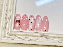 渋谷限定バレンタインネイル