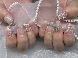 ツイード×チーク　¥12100