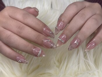 岡本施術・レオパードネイル