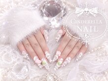 シンデレラネイル(CINDERELLA NAIL)/【チップ長さ出しネイル】