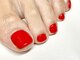 モーヴネイル(mauve.nail)の写真/お仕事でハンドネイルができない方にもおすすめ◎ サンダルの季節到来★フットネイルで足元から華やかに♪