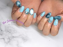 アン ジョーヌドラゴ/【自爪ネイル】ブルーネイル