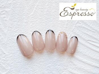 エスプレッソ アイビューティーアンドネイル 新百合ヶ丘店(Espresso)/ストーンネイル　秋ネイル