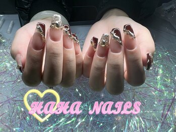 ハハ(HAHA)/RED フレンチデザイン