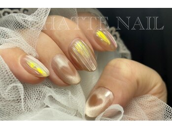 シャットネイル(CHATTE NAIL)/爪育デザインネイルCコース